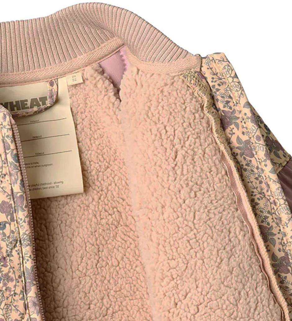 Børn Wheat Termojakke m. Fleece - Ellas - Mellow Peach Tapestry