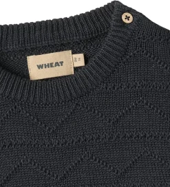Børn Wheat Vest - Strik - Bobby - Navy