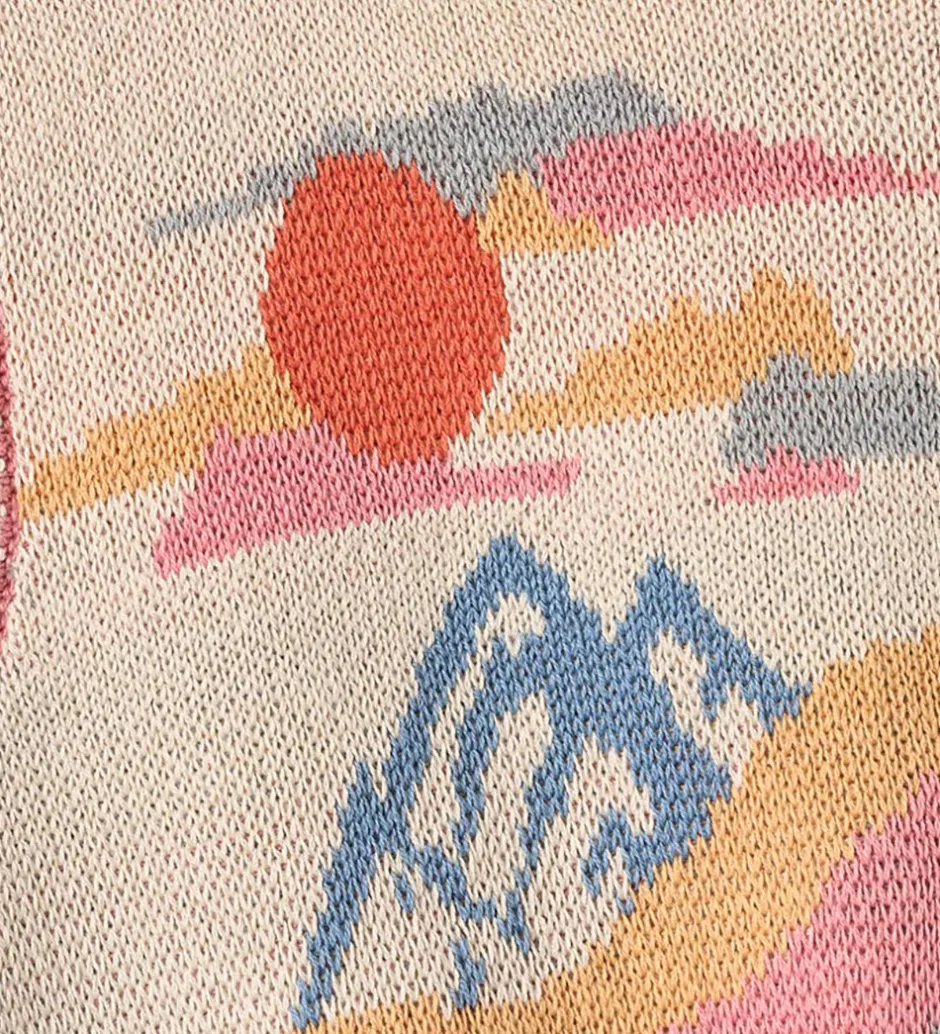 Veste*Wheat Vest - Strik - Maria - Beige/Multi
