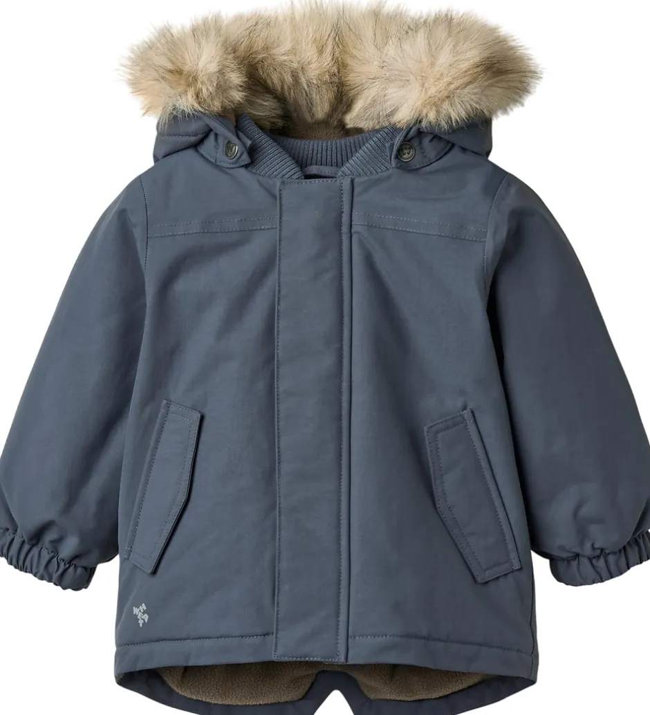 Børn Wheat Vinterjakke - Kasper - Greyblue