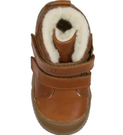 Begyndersko*Wheat Vinterstøvler - Snug Prewalker Tex - Cognac
