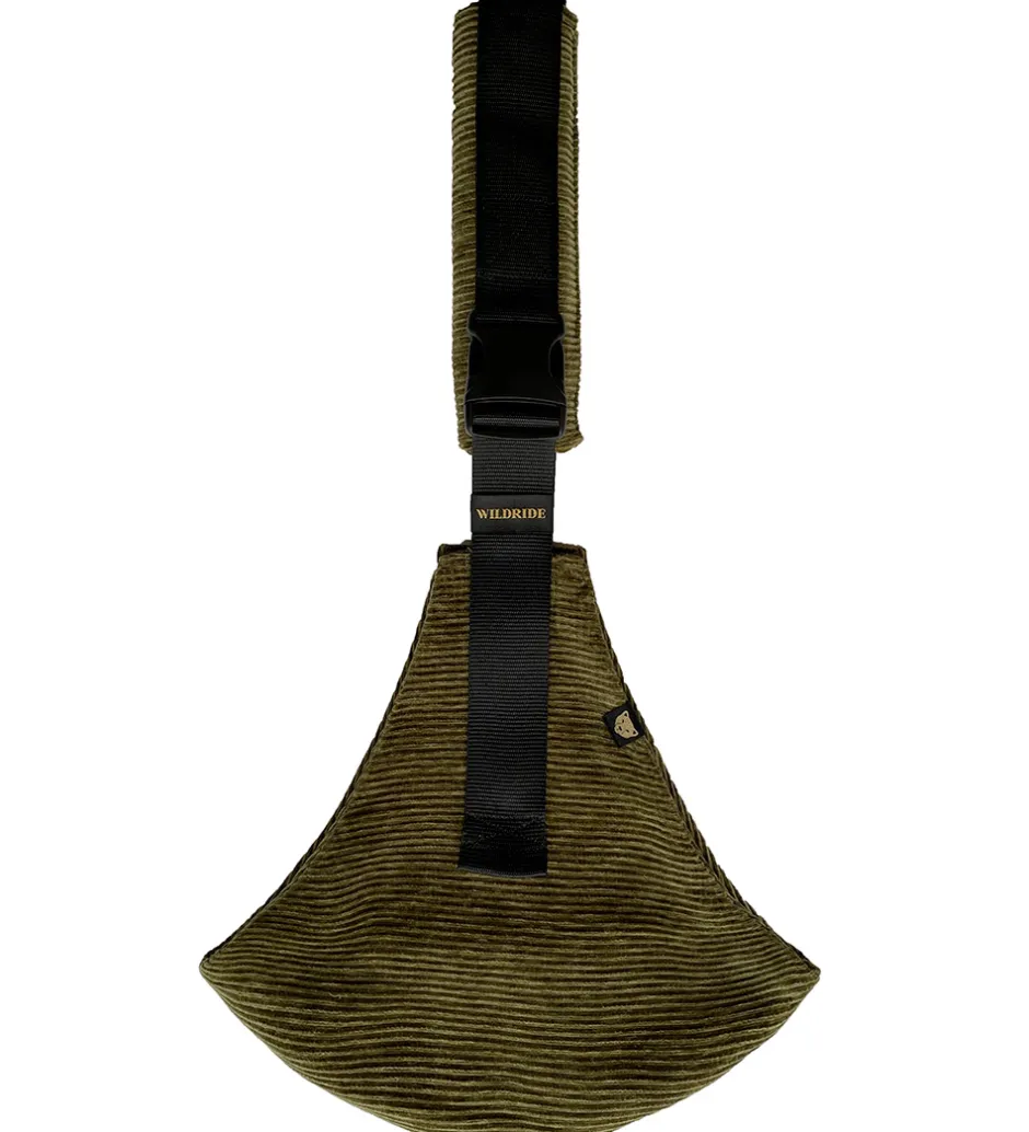 Wildride Bæresele - Rib - Olive Green