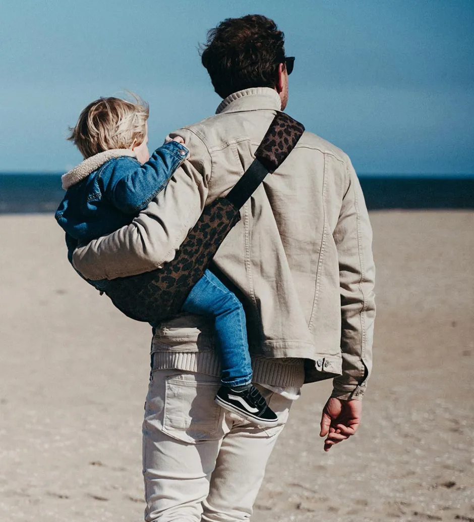 Wildride Bæresele - The Toddler Swing - Brown Leopard