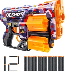 Udeleg Og Udendørs Legetøj*X-SHOT Skumgevær - Skins - Malice