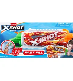Vandleg*X-SHOT Vandpistol - Skins Pump Action Fast-Fill - 800 ml - Sun C