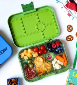 Yumbox Madkasse m. 6 Rum - Bento Original - Jurassic Green