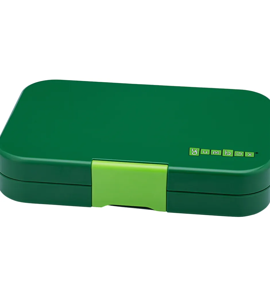 Skole|Madkasser*Yumbox Madkasse m. 4 Rum - Bento Tapas - Lime Green