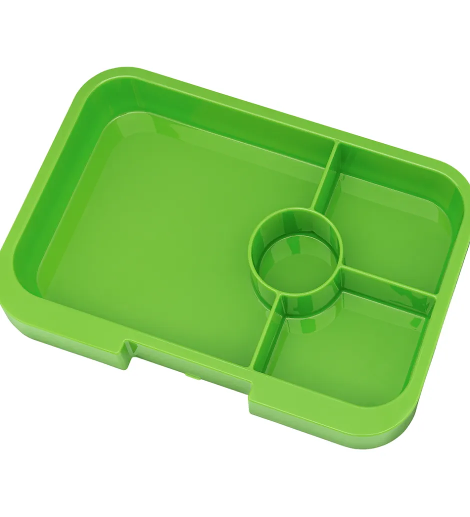 Skole|Madkasser*Yumbox Madkasse m. 4 Rum - Bento Tapas - Lime Green