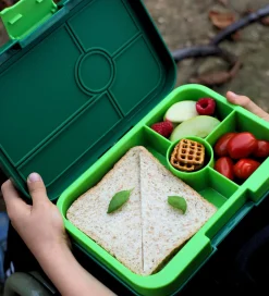 Skole|Madkasser*Yumbox Madkasse m. 4 Rum - Bento Tapas - Lime Green