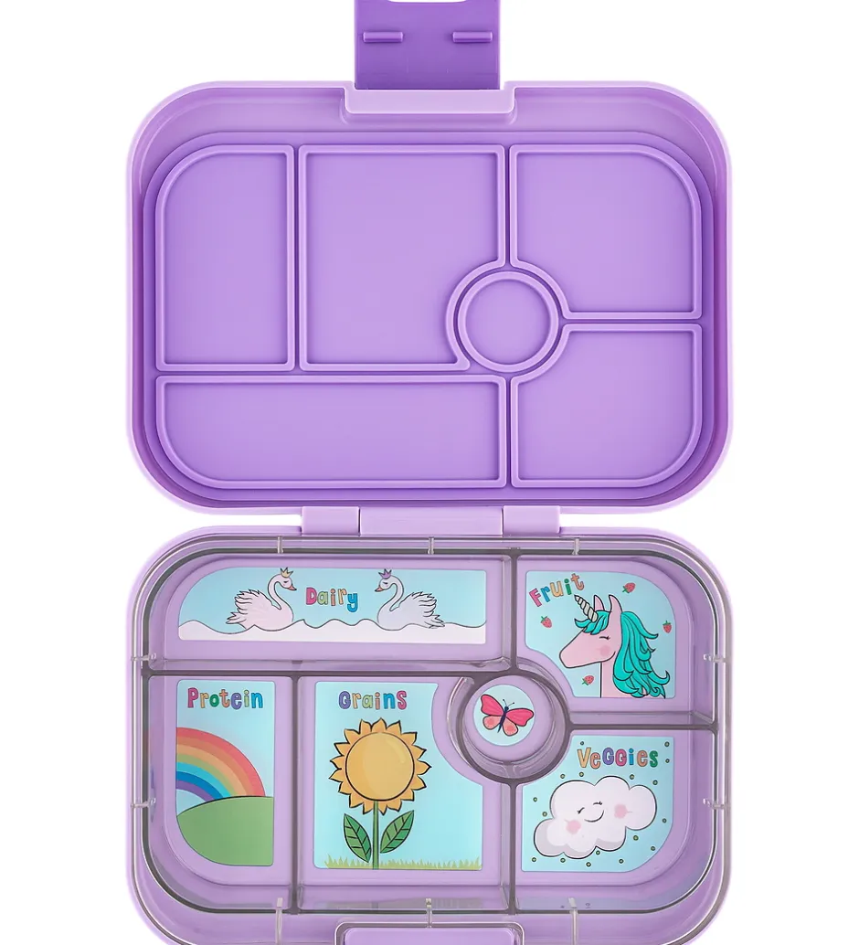 Yumbox Madkasse m. 6 Rum - Bento Original - Lavande purple