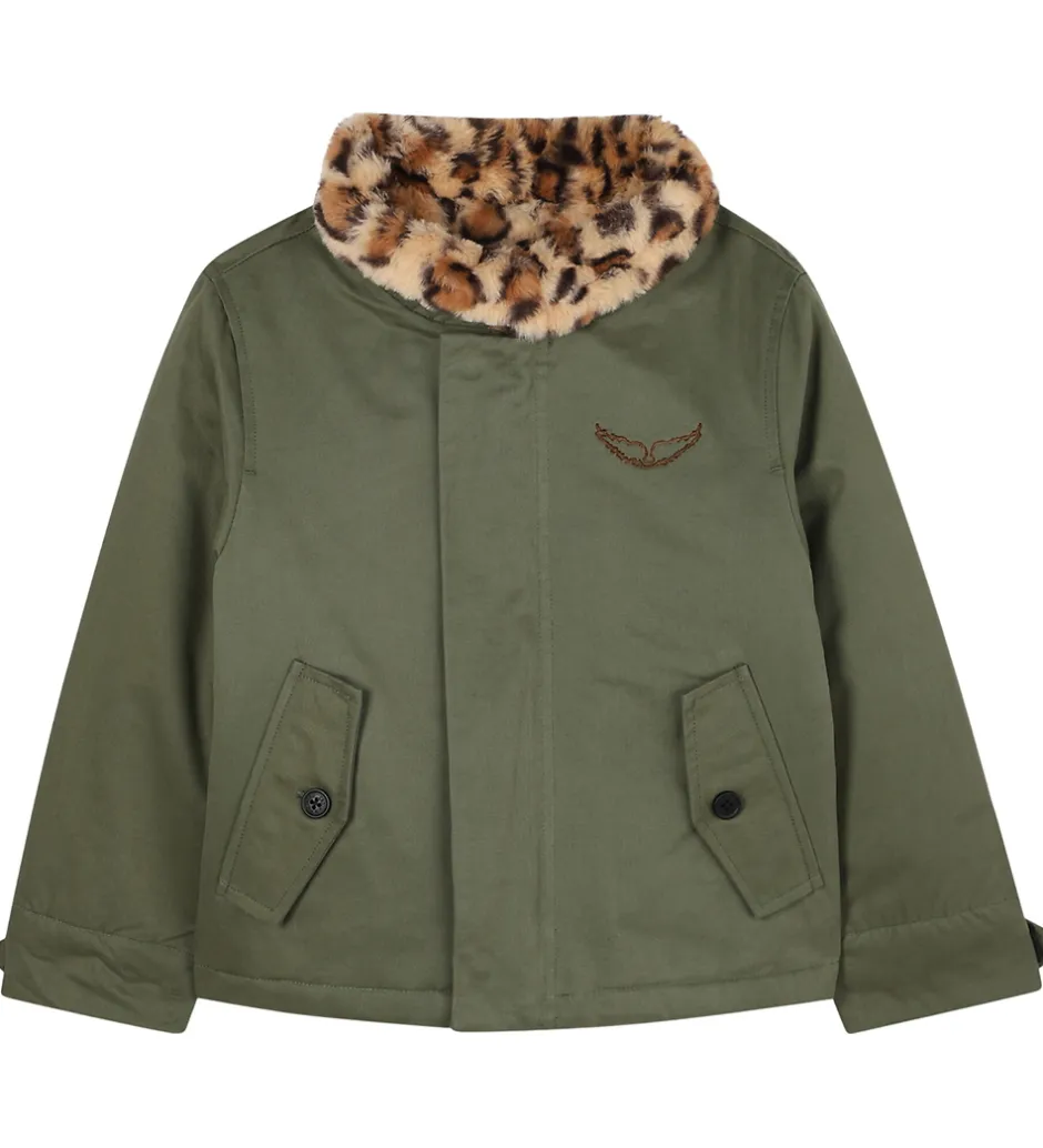 Børn Zadig & Voltaire Jakke - Jess - Khaki
